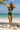 Ruched Bikini Set Emerald Green - Lifestyle