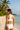Racerback Swim Bra White - Back